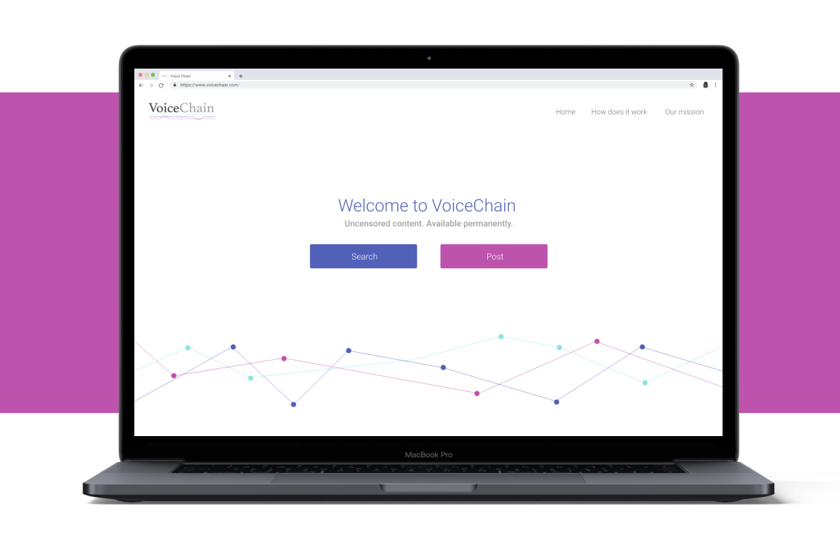 hack the north, voice chain